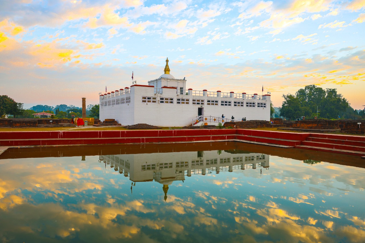 Lumbini, Indias